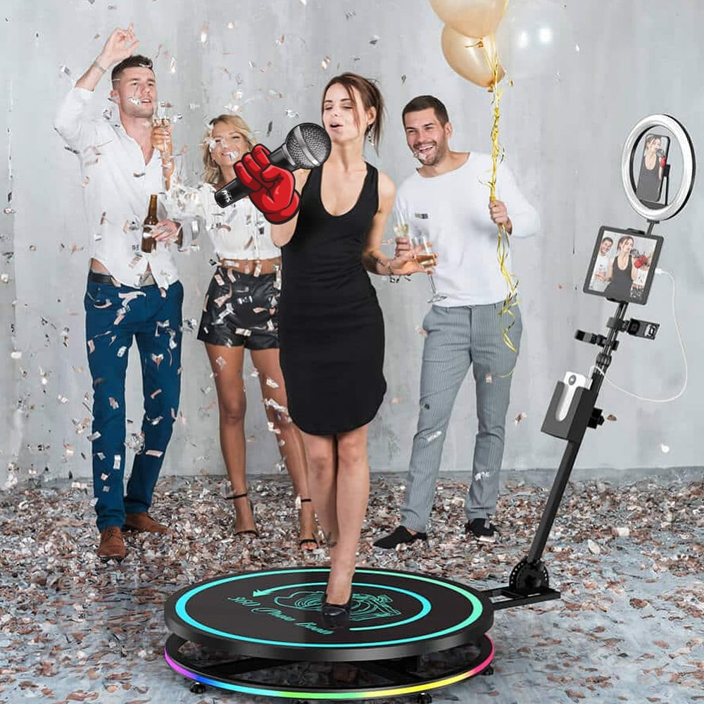 Hope Culture 360 Photo Booth – The Ultimate Event Experience | Premium Features & Free Accessories